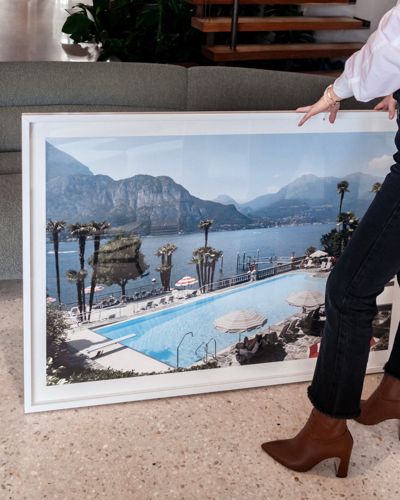 Duo Arthouse - Lake Como Lounging Print - Gallery (XLarge)